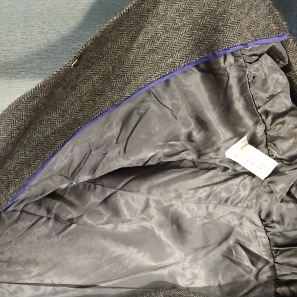 J Crew Grey Wool Blazer size 0 - Picture 6 of 8